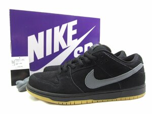 SB DUNK LOW PRO "FOG" BQ6817-010 （ブラック/グレー/ガム）