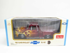 SUNSTAR Chevrolet 1965 C-10 Pickup Truck 1/18 Red No. 1385ミニカー ●A9455