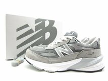 New Balance ニューバランス 990 v6 GL6 M990GL6 SIZE:US8 26.0cm メンズ スニーカー 靴 □UT11381_画像1