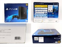 SONY PS4本体 PlayStation4 Pro ジェット・ブラック 1TB CUH-7100BB01 プレステ プレイステーション《Y1098_画像10