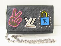 LOUIS VUITTON ルイ・ヴィトン エピ ポルトフォイユ ツイストチェーンバッグ M63320 ▼SB5175_画像1