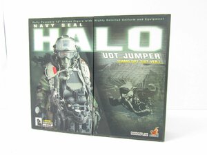  navy seal z hot toys military 1/6 NAVY SEAL HALO figure * junk * present condition goods *4416