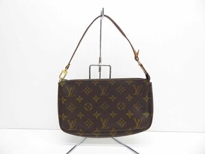 LOUIS VUITTON ルイ・ヴィトン モノグラム ポシェット・アクセソワール ハンドバッグ 鞄 △WP1981