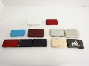 DS / DS Lite / DSi / DSiLL / 3DS / new3DS LL 本体 計11台セット ジャンク品▽A1126