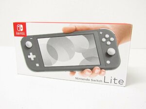 ニンテンドースイッチライト Nintendo Switch Lite グレー 本体 ※ジャンク品 ☆4430
