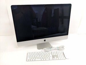 Apple アップル iMac Appleオンラインカスタム品 MRQY2J/A macOS 14.5 Sonoma/27インチ/Intel i5 3GHz 6core/SSD 512GB/DDR4 24GB《4324