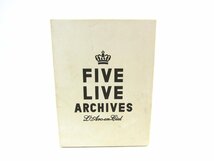 FIVE LIVE ARCHIVES ファイブ・ライヴ・アーカイブス 完全生産限定盤 DVD L’Arc~en~Ciel ラルクアンシェル ∠UV2777_画像1