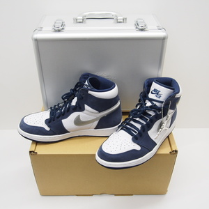 AIR JORDAN 1 HIGH OG CO.JP "MIDNIGHT NAVY" DB5877-100 （ホワイト/ミッドナイトネイビー/メタルシルバー）