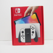 Nintendo Switch 有機ELモデル Joy-Con(L)/(R) ホワイト ニンテンドースイッチ 中古 ゲーム機 ∴WE1588_画像1