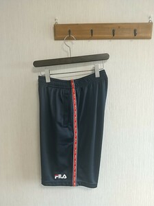 used FILA フィラ ハーフパンツ ショートパンツ レディースM 紺 トレーニング スポーツウエア ランニング