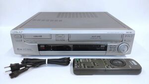 SONY ソニー Hi8+VHS ダブルビデオデッキ WV-H6　リモコン有／YJ240523003