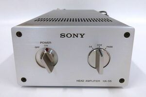 SONY ソニー HA-55 ヘッド アンプ／YJ240518006