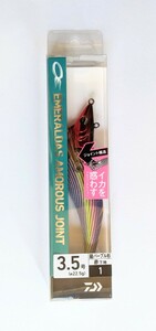 DAIWA ダイワ EMERALDAS AMOROUS JOINT エメラルダス アモラスJT アモラス ジョイント 3.5 赤－縞パープル杉