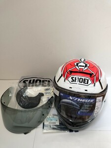 SHOEI X-TWELVE MOTEGI MARQUEZ【限定モデル】COLOR:TC-1(RED/WHITE) サイズ:M(57〜58cm) クリアシールド未使用