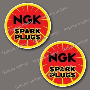 ☆即納☆　NGK SPARK PLUGS　NGKスパークプラグ　ステッカー　デカール　並行輸入
