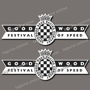 ☆即納☆　Goodwood Festival of Speed　グッドウッド・フェスティバル・オブ・スピード　ステッカー　デカール　並行輸入