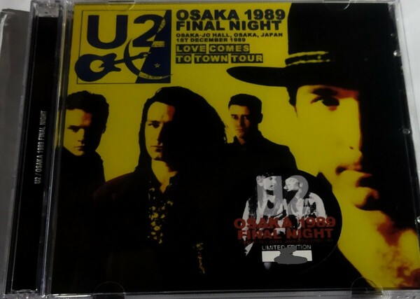 U2 1989年 大阪城ホール Live At Osaka,Japan