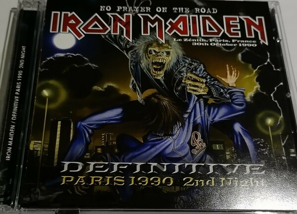 アイアン・メイデン 1990年 パリ Iron Maiden Live At Paris,France