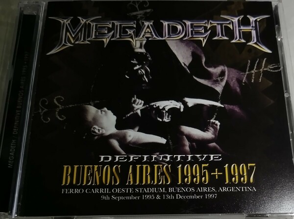 メガデス 1995年+1997年 ブエノス・アイレス Megadeth Live At Buenos Aires ,Argentina Marty Friedman