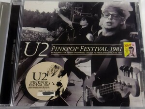U2 1981年 特典付 Stereo SDB Live At Pinkpop Festival ,Netherlands