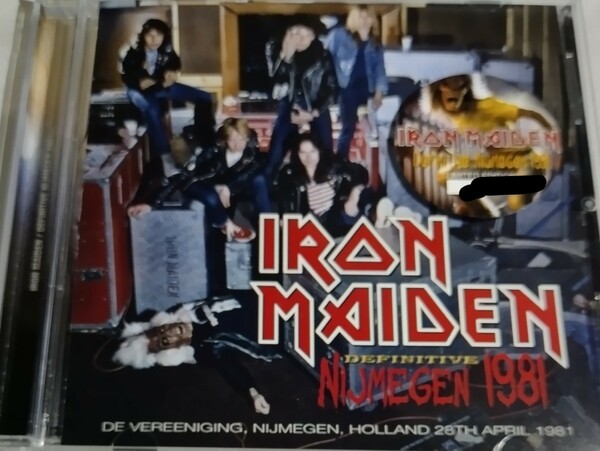 アイアン・メイデン 1981年 Stereo SDB 特典付 Iron Maiden Live At Holland