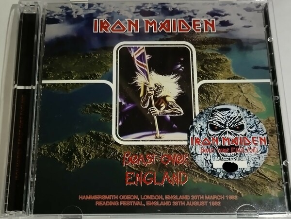 アイアン・メイデン 1982年 Stereo SDB 特典付 Iron Maiden Live At UK 