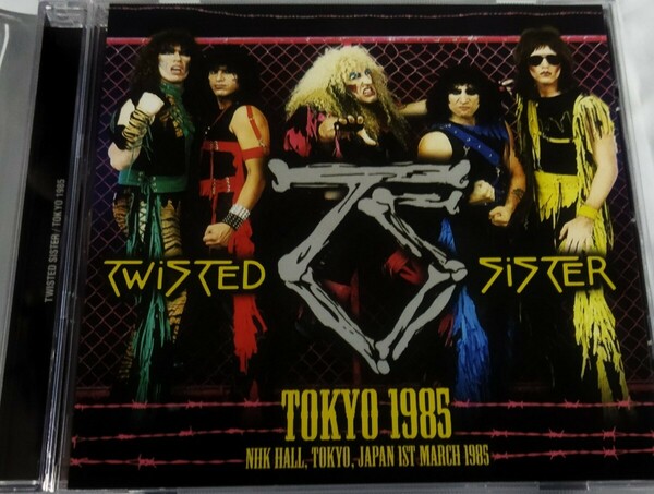 トゥイステッド・シスター 1985年 東京 特典付 Twisted Sister Live At Tokyo,Japan