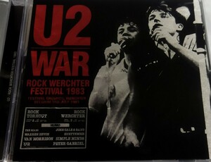 U2 1983年 特典付 Stereo SDB Live At Rock Werchter Festival,USA War