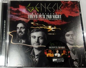ジェネシス 1978年 東京 特典付 Genesis Live At Tokyo,Japan Phil Collins 