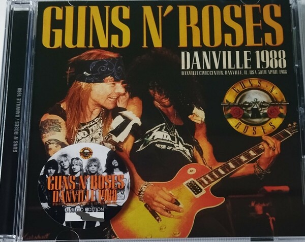 ガンズ・アンド・ローゼズ 1988年 特典付 Guns N' Roses Live At Danville,USA