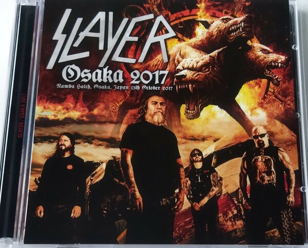 スレイヤー 2017年 大阪 特典付 Slayer Live At Osaka,Japan