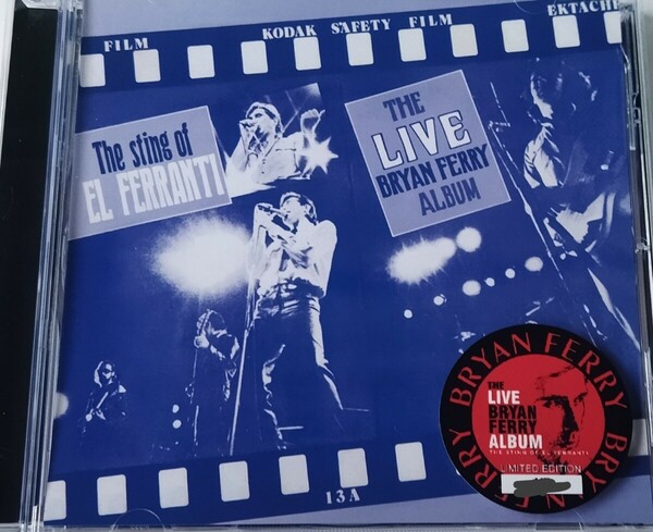 ブライアン・フェリー 1977年 中野サンプラザ 特典付 Brian Ferry Live At Tokyo,Japan Roxy Music