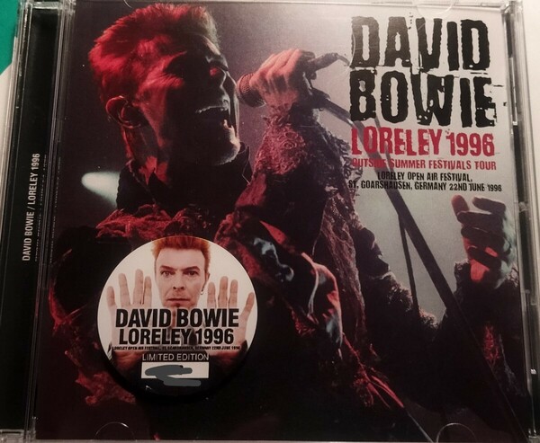 デビッド・ボウイ 1996年 Stereo SDB 特典付 David Bowie Live At Loreley,Germany