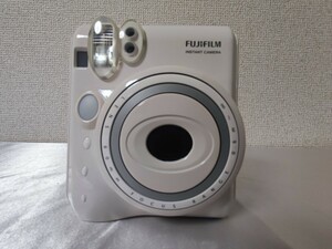 60 美品☆FUJIFILM 富士フィルム instax mini 50S インスタックスミニ 50S インスタントカメラ カメラ チェキ ホワイト(現状品/保管品)☆