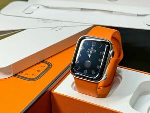 ☆即決 美品 95％ HERMESバンド Apple Watch series6 HERMES 40mm アップルウォッチ エルメス GPS+Cellular ステンレス シリーズ6 881