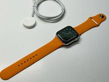 ☆即決 美品 Apple Watch series6 HERMES 44mm アップルウォッチ エルメス GPS+Cellular シルバーステンレス シリーズ6 876_画像2