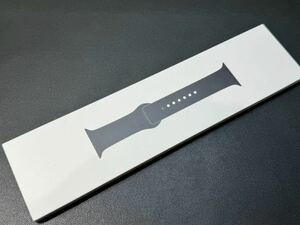 ☆即決 未開封 新品 純正 Apple watch ブラックスポーツバンド 45mm 44mm 42mm アップルウォッチ ラバーバンド 779