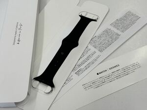 ☆未使用 即決 Apple Watch HERMES 黒 エルメス 限定 ブラックスポーツバンド 41mm 40mm 38mm 正規品 純正 アップルウォッチ 852