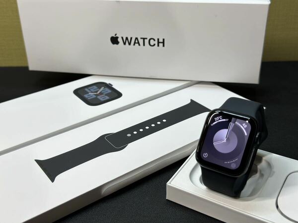 ☆即決 美品 バッテリー100% オススメ Apple Watch SE2 40mm ミッドナイトアルミニウム アップルウォッチ GPSモデル 第二世代 855