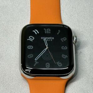 ☆即決 美品 Apple Watch series6 HERMES 44mm アップルウォッチ エルメス GPS+Cellular シルバーステンレス シリーズ6 876