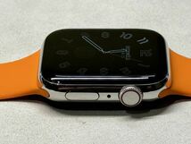 ☆即決 美品 Apple Watch series6 HERMES 44mm アップルウォッチ エルメス GPS+Cellular シルバーステンレス シリーズ6 876_画像4