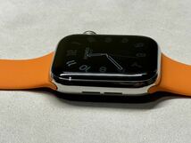 ☆即決 美品 Apple Watch series6 HERMES 44mm アップルウォッチ エルメス GPS+Cellular シルバーステンレス シリーズ6 876_画像6