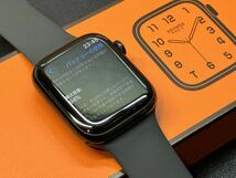 ☆即決 美品 バッテリー94% Apple Watch series8 HERMES 45mm アップルウォッチ エルメス Cellular 黒 ブラックステンレス 900_画像8