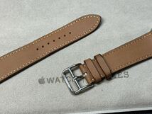 ☆即決 ゴールド Apple watch HERMES エルメス シンプルトゥール レザーバンド 41mm 40mm 38mm アップルウォッチ 純正 860_画像9