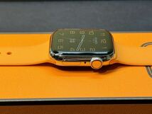 ☆即決 未使用 バッテリー100% Apple Watch series7 HERMES 41mm アップルウォッチ エルメス Cellular シルバーステンレス シリーズ7 908_画像4