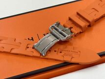 ☆即決 未使用 希少 Series9 キリム Apple Watch Hermes 40mm 41mm オレンジ シンプルトゥールストラップ アップルウォッチ エルメス 918_画像1