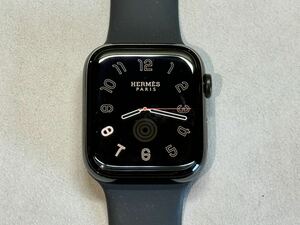 * быстрое решение прекрасный товар Apple watch Hermes чёрный серии 5 Apple часы HERMES Series5 44mm сердце электро- map черный нержавеющая сталь GPS+Cellular 959