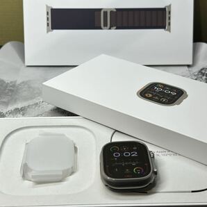 ☆即決 ほぼ未使用 Apple Watch ultra2 未開封ループバンド チタニウム Titanium 49mm アップルウォッチ ウルトラ2 Cellular 985