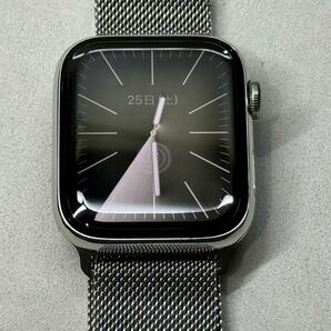 ☆即決 美品 Apple watch Series5 44mm シルバーステンレス GPS+Cellular アップルウォッチ シリーズ5 989