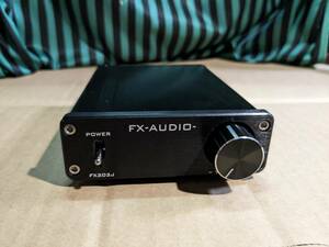 NFJ製　FX-AUDIO　FX202J デジタルアンプ　新品　電源アダプター無し　音出し確認無し